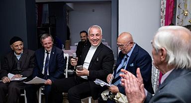 BAŞKAN BABAOĞLU HUZUR EVİNDE İLAHİLERE EŞLİK ETTİ