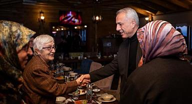 BAŞKAN BABAOĞLU İLK İFTARI HUZUR EVİ SAKİNLERİYLE AÇTI