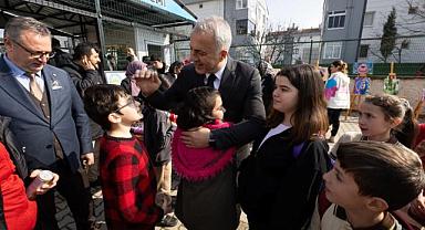 BAŞKAN BABAOĞLU, ŞEHİT ALİ GAFFAR OKKAN’A VEFA PROGRAMINDA ÖĞRENCİLERLE BULUŞTU