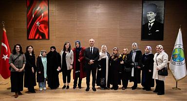 BAŞKAN BABAOĞLU, TEKSTİL ATÖLYESİ SERTİFİKA TÖRENİNE KATILDI