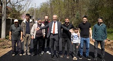 Hendek Belediyesi Durmuyor! 6 Mahalleye 6 Kilometre Daha Asfalt Serildi