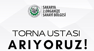 KURUMSAL BİR FİRMADA ÇALIŞACAK TORNA USTASI ARANIYOR!