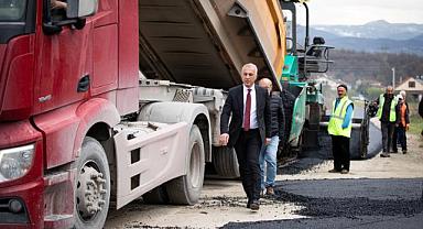 SARIDEDE MAHALLESİ’NDE 6 SOKAK ASFALTLANDI