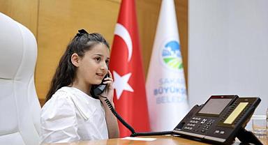 Büyükşehir Minik Başkan Ece'ye Emanet: İlk Talimatı Çocuklar İçin