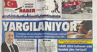 KAÇIRANLAR İÇİN HENDEK GERÇEK HABER 19 MART 2024 SAYISI!