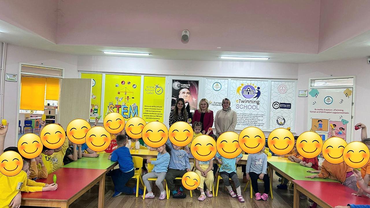 MİNİKLERE SAĞLIKLI YAŞAM VE BESLENME EĞİTİMİ VERİLDİ