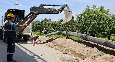 Alifuatpaşa’nın 4 bin 500 metrelik yeni altyapı hattında çalışmalar devam ediyor