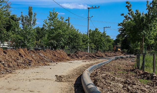 Hendek’e kazandırılan 5 bin 200 metrelik yeni altyapı ağı. 12 mahalleye hizmet edecek