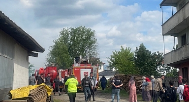 KÖPRÜBAŞI MAHALLESİNDE KORKUTAN YANGIN!