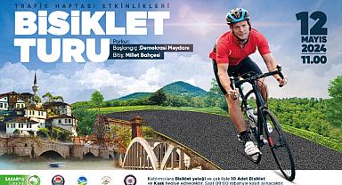 Sakarya'da Pedallar Güvenli Bir Trafik İçin Dönecek