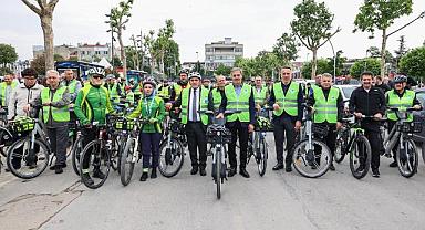 Trafik Haftası’nda Pedallar Şehrin Merkezinde Döndü