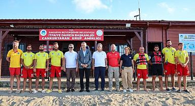 Başkan Alemdar, Cankurtaranlarla Buluştu