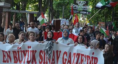 İSRAİL'E ÖFKE YÜRÜYÜŞÜ!