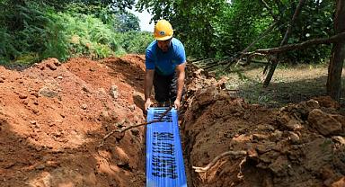 Altyapı Hizmetleri Merkeze 50 Kilometre Mesafedeki Sarıcaali Mevkiiyle Buluştu