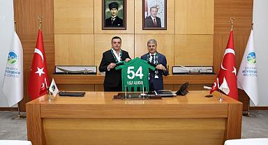 Başkan Alemdar Sakaryaspor’un Yeni Yönetimini Ağırladı