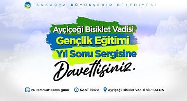 Gençler Ve Çocukların Sergi Heyecanı Ayçiçeği Bisiklet Vadisi’nde Yaşanacak