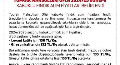 Fındık fiyat beklentisi boşa çıktı!