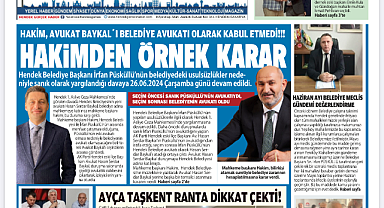 KAÇIRANLAR İÇİN HENDEK GERÇEK HABER HAZİRAN 2024 SAYISI