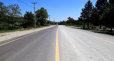 Sapanca Akçay’dan Büyükşehir’e Asfalt Teşekkürü