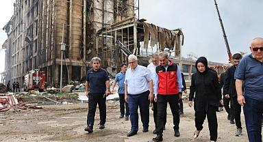 Başkan Alemdar'dan patlama sonrası açıklama