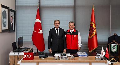 Başkan Alemdar, İtfaiye Teşkilatını ziyaret etti 