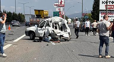 HENDEK TEM'DE MEYDANA GELEN KAZADA 1 KİŞİ AĞIR YARALANDI!