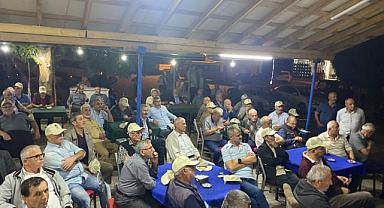 İnanç Meriç, kokarcayla etkin mücadele için, üreticileri bilgilendiriyor!