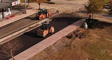 Büyükşehir'in asfaltlama atağı devam ediyor