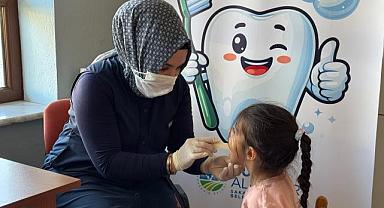 Büyükşehirden Miniklere diş taraması!