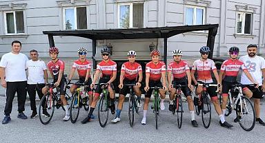Milli pedallar Ayçiçeği Bisiklet Vadisi parkurlarında!