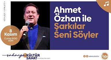 Ahmet Özhan Sakarya’da sanatseverlerle buluşacak