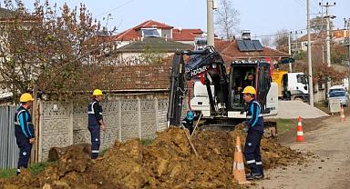 Darısı Hendek'in başına! Bakırlı Mahallesi’nin 2 bin 500 metrelik içme suyu hattı yenileniyor