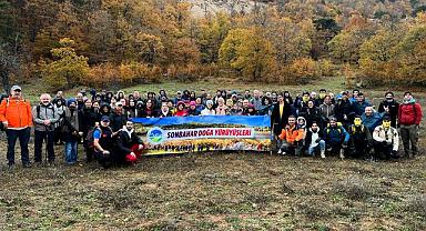 Doğaseverlerin Kılıçkaya zirvesinde unutulmaz yolculuğu