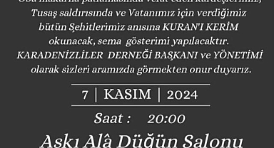 Karadenizliler Derneği, Tüm Şehitlerimiz İçin Kuran Okutuyor!