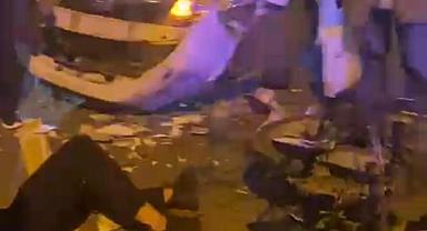 Motokurye ile Otomobil Çarpıştı; 1 Yaralı