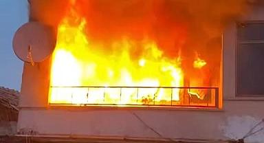 Rasimpaşa Mahallesinde Korkutan Yangın!