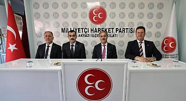 Yusuf Alemdar Akyazı'da: Her anımızda Sakarya’ya hizmet için çalışıyoruz.