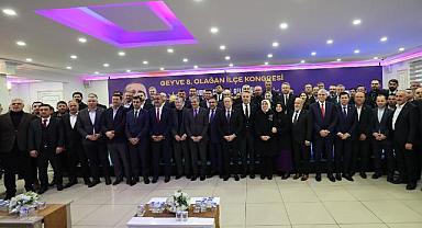 AK Parti Geyve 8. Olağan Kongresine, yoğun katılım!