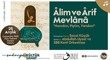 ‘Alim ve Arif Mevlâna’ programı Ziya Taşkent’te