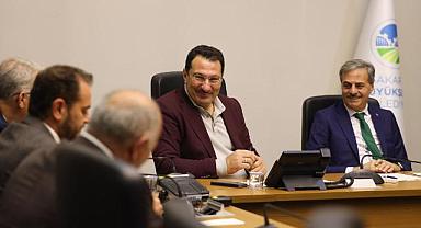 Başkan Alemdar'la Ali İhsan Yavuz doğalgaz toplantısı yaptı