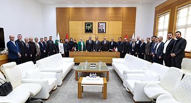 Başkan Alemdar, Yunus Tever ve ekibini ağırladı!