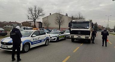 Büyükşehir’den şehir merkezinde ‘ağır tonajlı’ denetimi