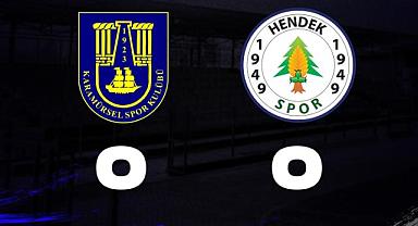 Hendekspor, zirve yarışında fırsat tepti!