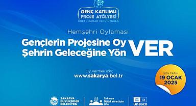 Gençlerin Sakarya’nın yarınlarına ışık olacak fikirleri halk oylamasında