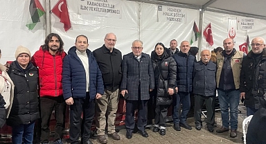 Başkan Adem Öz'den kermes ziyareti!