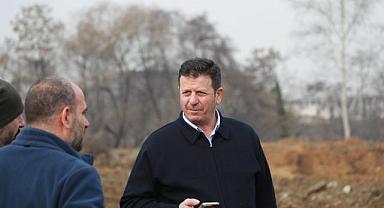 Başkan Soykan, Kızılelma Millet Bahçesi için ilk kazmayı vurdu!