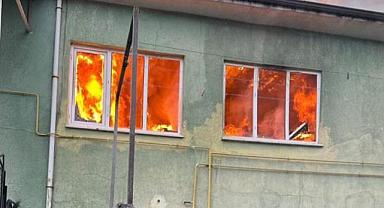 Başpınar Mahallesinde Yangın