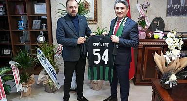 Enes Zengin’den yeni il müdürüne hayırlı olsun ziyareti: “Şehrimiz spor kimliğini geliştireceğiz”