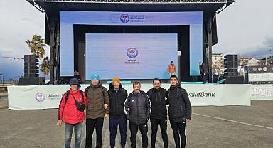HENDEKLİ ATLETLER TRABZON YARI MARATONUNDA 
