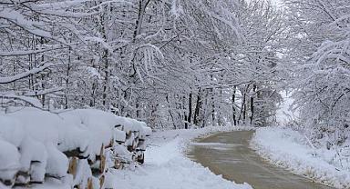 Kartpostal tadında bir gün: Beyaz rüya Sakarya’ya çok yakıştı